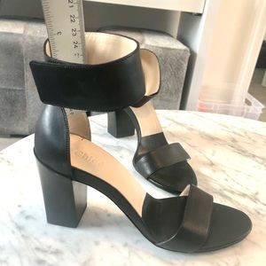Chloe Black Leather Sandal EU 39.5